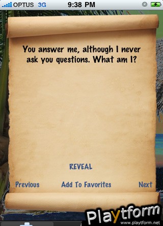 RumpelStiltskin Riddles, Puzzles and Trivia (iPhone/iPod)