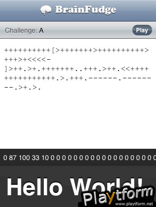 BrainFudge (iPhone/iPod)