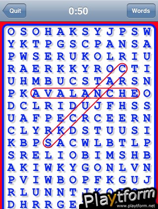 101 Word Search Puzzles (iPhone/iPod)