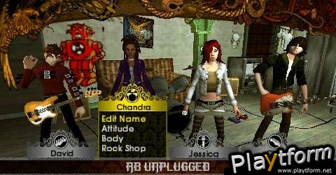 Rock Band Unplugged (PSP)