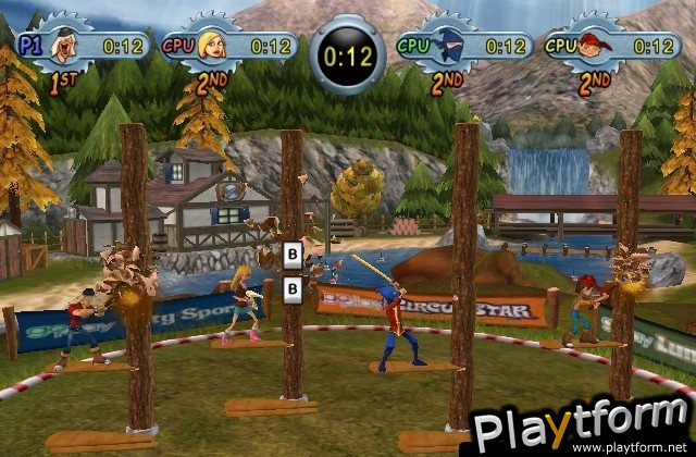 Go Play Lumberjacks (Wii)