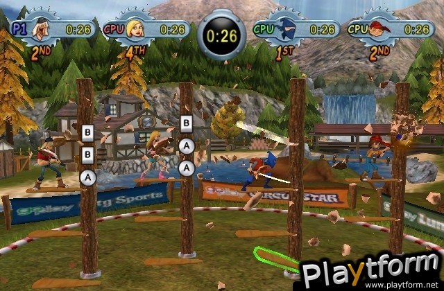 Go Play Lumberjacks (Wii)