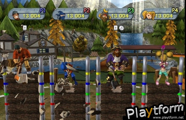 Go Play Lumberjacks (Wii)