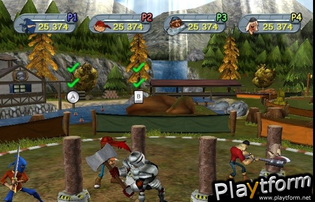 Go Play Lumberjacks (Wii)