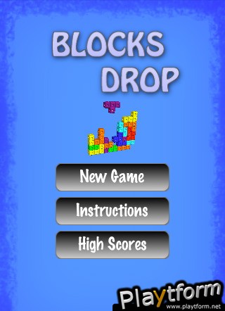 Blocks Drop Puzzle (iPhone/iPod)