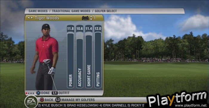 Tiger Woods PGA Tour 10 (PlayStation 3)