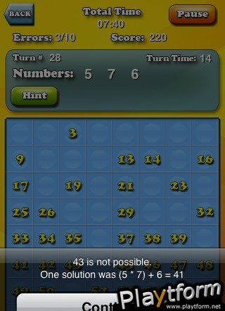 BrainMaths (iPhone/iPod)