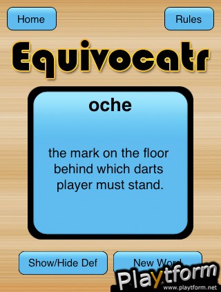 Equivocatr (iPhone/iPod)