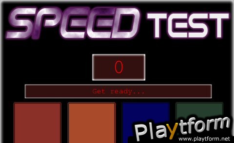 Speed Test Game (iPhone/iPod)