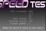 Speed Test Game (iPhone/iPod)