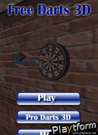 Free Darts 3D (iPhone/iPod)