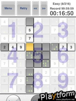 SUDOKU Contest (iPhone/iPod)