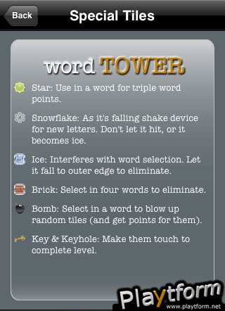 Word Tower (iPhone/iPod)