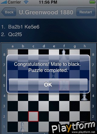 Chess Puzzles Difficult Pack 1 (iPhone/iPod)