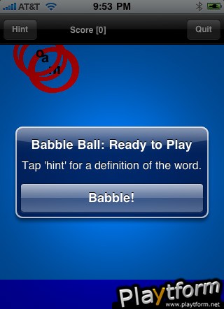 BabbleBall (iPhone/iPod)