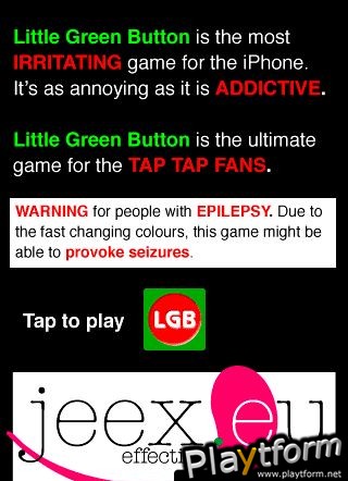 Little Green Button (iPhone/iPod)