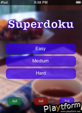 Superdoku Sudoku (iPhone/iPod)