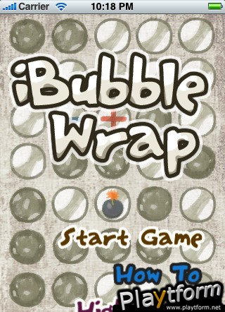 iBubbleWrap (iPhone/iPod)