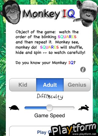 MonkeyIQ (iPhone/iPod)