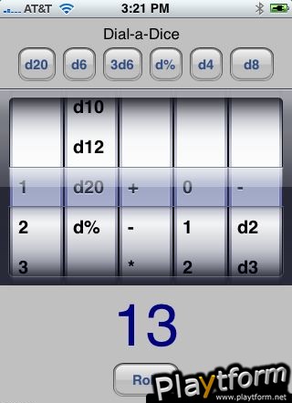 Dial-a-Dice (iPhone/iPod)