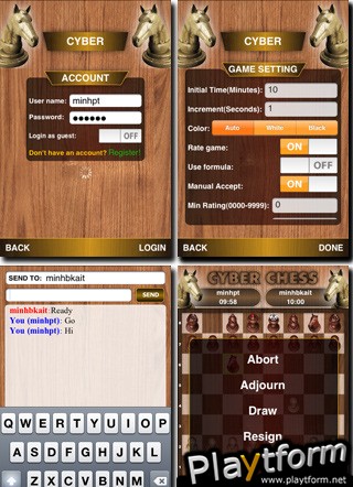 Cyber Chess (iPhone/iPod)