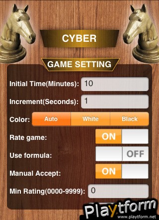 Cyber Chess (iPhone/iPod)