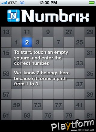 Numbrix (iPhone/iPod)