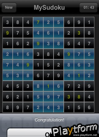 MySudoku (iPhone/iPod)