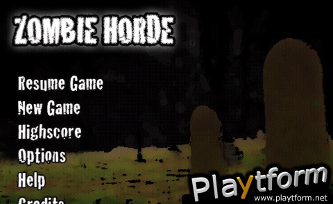 Zombie Horde - On Sale (iPhone/iPod)