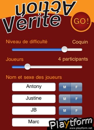 ActionVerite (iPhone/iPod)