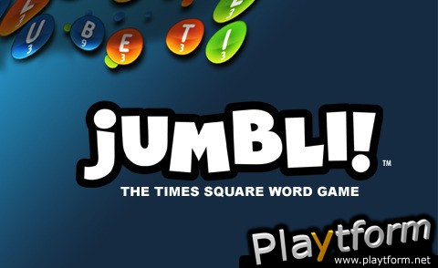 Jumbli:  The Times Square Word Game. (iPhone/iPod)