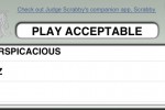 Judge Scrabby Scrabble Word Challenger (iPhone/iPod)