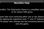 NeonNim: The Subtraction Game (iPhone/iPod)