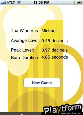 Burp Game (iPhone/iPod)