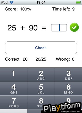 Math Practice (iPhone/iPod)