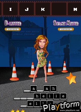 Hollywood Hangman (iPhone/iPod)