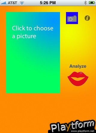 A Lip Analyzer (iPhone/iPod)