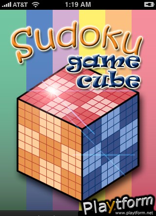 Sudoku Game Cube (iPhone/iPod)