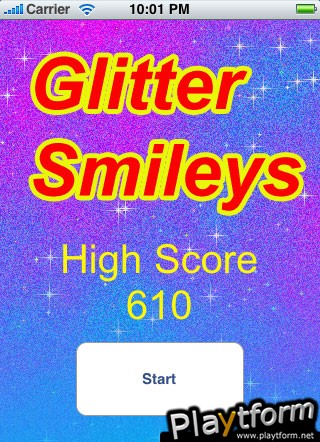 Glitter Smileys (iPhone/iPod)