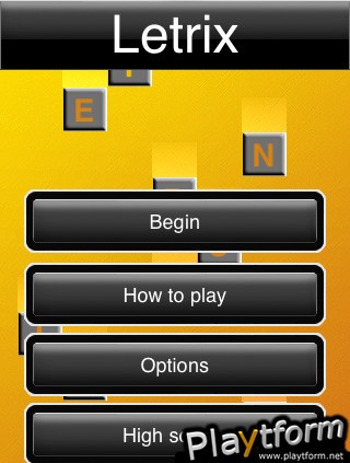 Letrix: Classic Word Edition (iPhone/iPod)