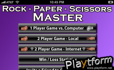 Rock Paper Scissors Master (iPhone/iPod)