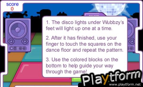 Disco Dancin' Wubbzy (iPhone/iPod)