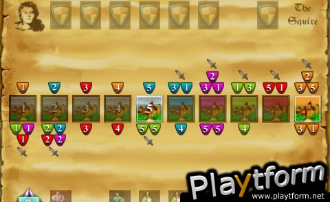 Reiner Knizia's Knights of Charlemagne (iPhone/iPod)