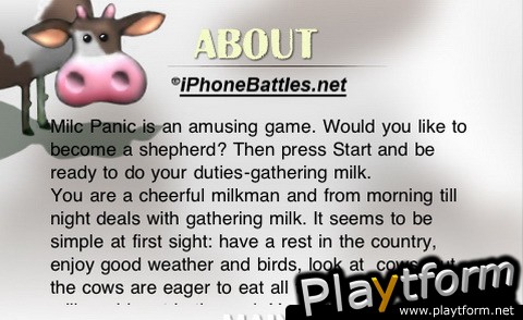 Milk Panic (iPhone/iPod)