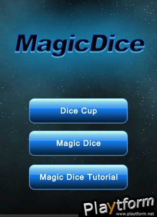 Magic Dice (iPhone/iPod)