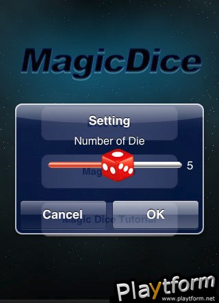 Magic Dice (iPhone/iPod)