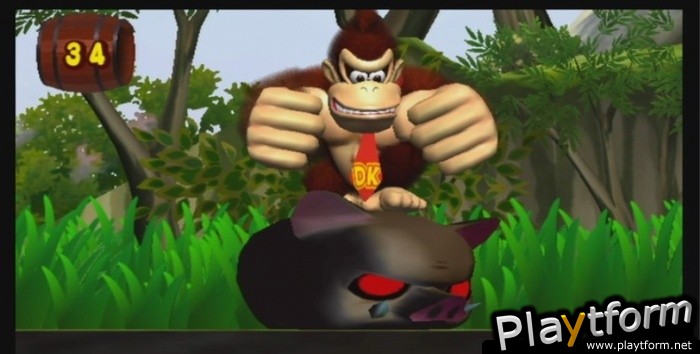 New Play Control! Donkey Kong Jungle Beat (Wii)