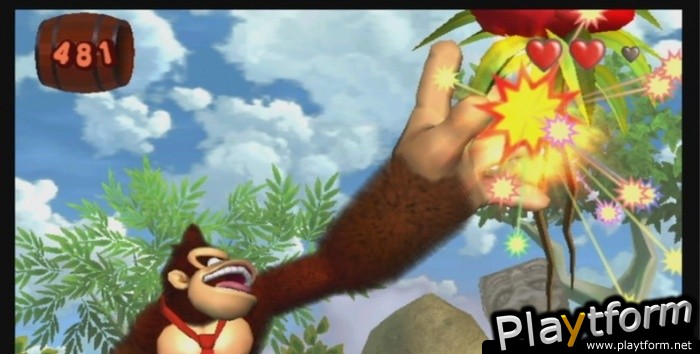 New Play Control! Donkey Kong Jungle Beat (Wii)