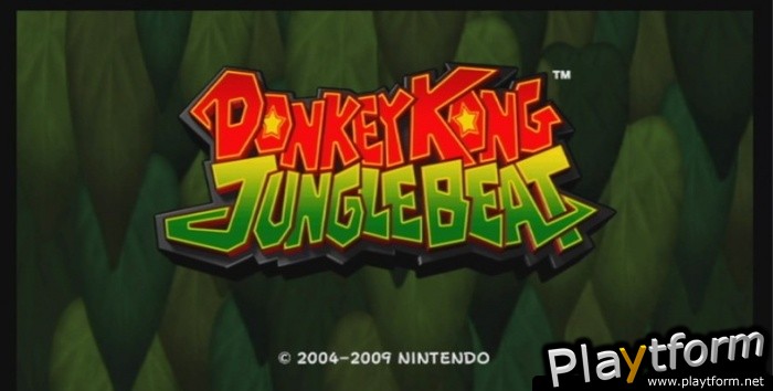 New Play Control! Donkey Kong Jungle Beat (Wii)