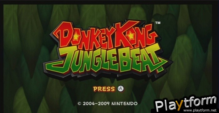 New Play Control! Donkey Kong Jungle Beat (Wii)